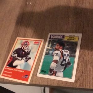 Football cards from the 1990s